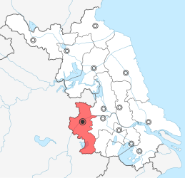 Nanchino – Mappa