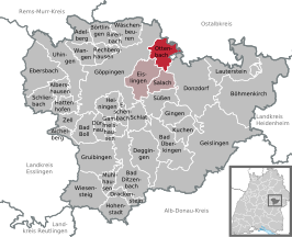 Kaart van Ottenbach