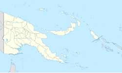 欽布省在巴布亞紐幾內亞的位置