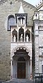 Protiro del transetto della basilica di Santa Maria Maggiore a Bergamo