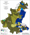 Ethnic structure of Sarajevo by settlements 2013