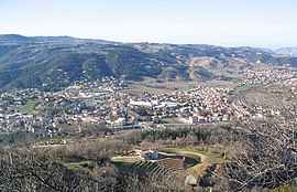 A general view of Saint-Péray