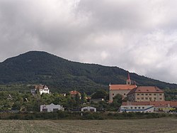 Church and castle in Žitěnice