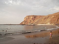 Morro de Arica, ubicado en la ciudad homónima