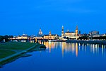 Elbe vid Dresden.