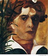 Marc Chagall, Zelfportret, 1914.