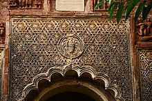 Terracotta decoration in Radhagobindajiu temple