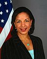 Susan Rice Embajadora de los Estados Unidos ante las Naciones Unidas (anunciada el 1 de noviembre de 2008)[80]​