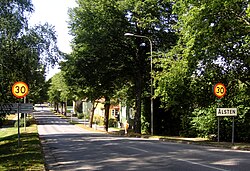 Stadsdelen Ålsten på sommaren 2007.