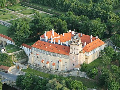 Le château de Brandýs nad Labem.