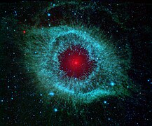 Gambar Infrabeureum ti Helical Nebula