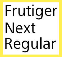 FRUTIGER NEXT