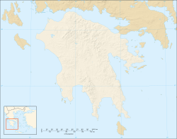 Treasury of Atreus is located in Peloponnese