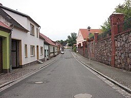 Schuhstraße (Skogatan) i Penkun