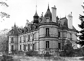 The Château de Poillé, in Charentilly