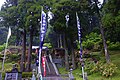 山麓にある脊振神社下宮