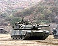 M1A1 на навчаннях в Південній Кореї, 1998