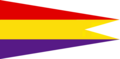 Gallardetón. Captain at Sea Pennant (in command of a naval division).