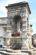 La fontaine (naïade).