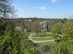 Photographie d'ensemble du canyon.