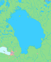 Karta Ladoškega jezera