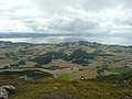 Midtbygda i Skatval sett fra Forbordsfjellet