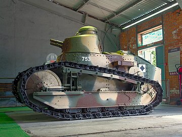 Tanc Renault FT-17 polonez.