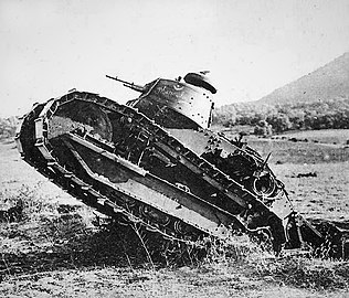 Tanc Renault FT-17 spaniol.