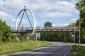 Pont cyclable.