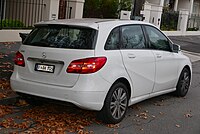 2014 Mercedes-Benz B 180 (pre-facelift; Australia)