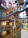 ☎∈ Interior of the University of Cambridge Judge Business School.