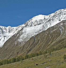 Vue depuis le sud-est.