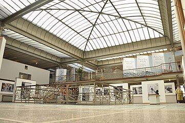 Main skylight on the second floor