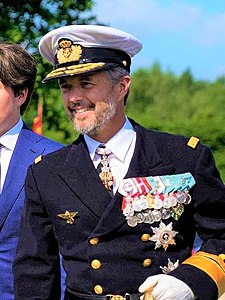 Option 1: Frederik (as Crown Prince) in 2021