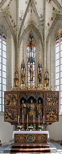 Створчатый алтарь в паломнической церкви Св. Вольфганга в Метнице, Каринтия