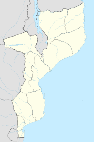 Quelimane na zemljovidu Mozambika