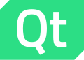 Description de l'image Qt logo neon 2022.svg.