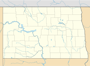 Crosby está localizado em: Dakota do Norte