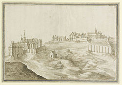 Opatství Montmartre kolem roku 1625 (BnF)