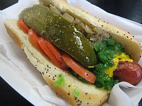 Image illustrative de l’article Hot-dog de Chicago