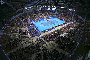 Die Garanti Koza Sofia Open in der Arena Armeec Sofia bei der ersten Austragung 2016