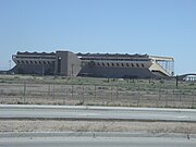 A different view of the front of the Phoenix Trotting Park