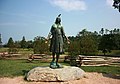 Pocahontas statue, July 2007