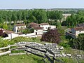 La vue depuis le château.