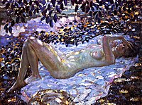 Desnudo a la luz del sol moteado, 1915