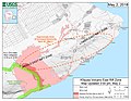 Karte der Erdbebenaktivität entlang der östlichen Bruchzone des Kīlauea (2. Mai 2018)
