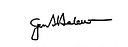 Assinatura de Augusto Heleno