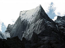 The north-east face of Piz Badile