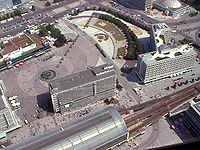 Alexanderplatz vom Fernsehturm aus gesehen