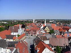 Skyline of Memmingen